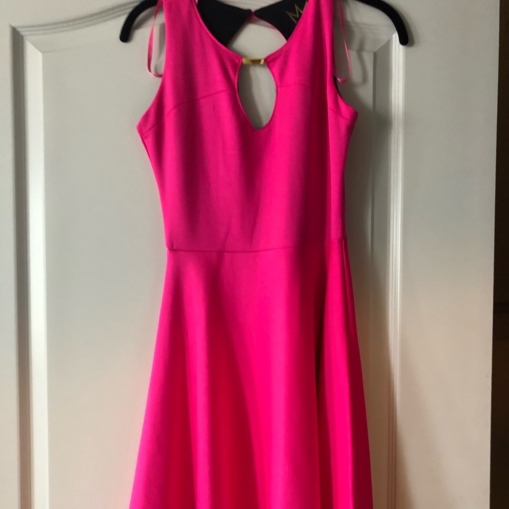 Hot pink Nicki Minaj dress